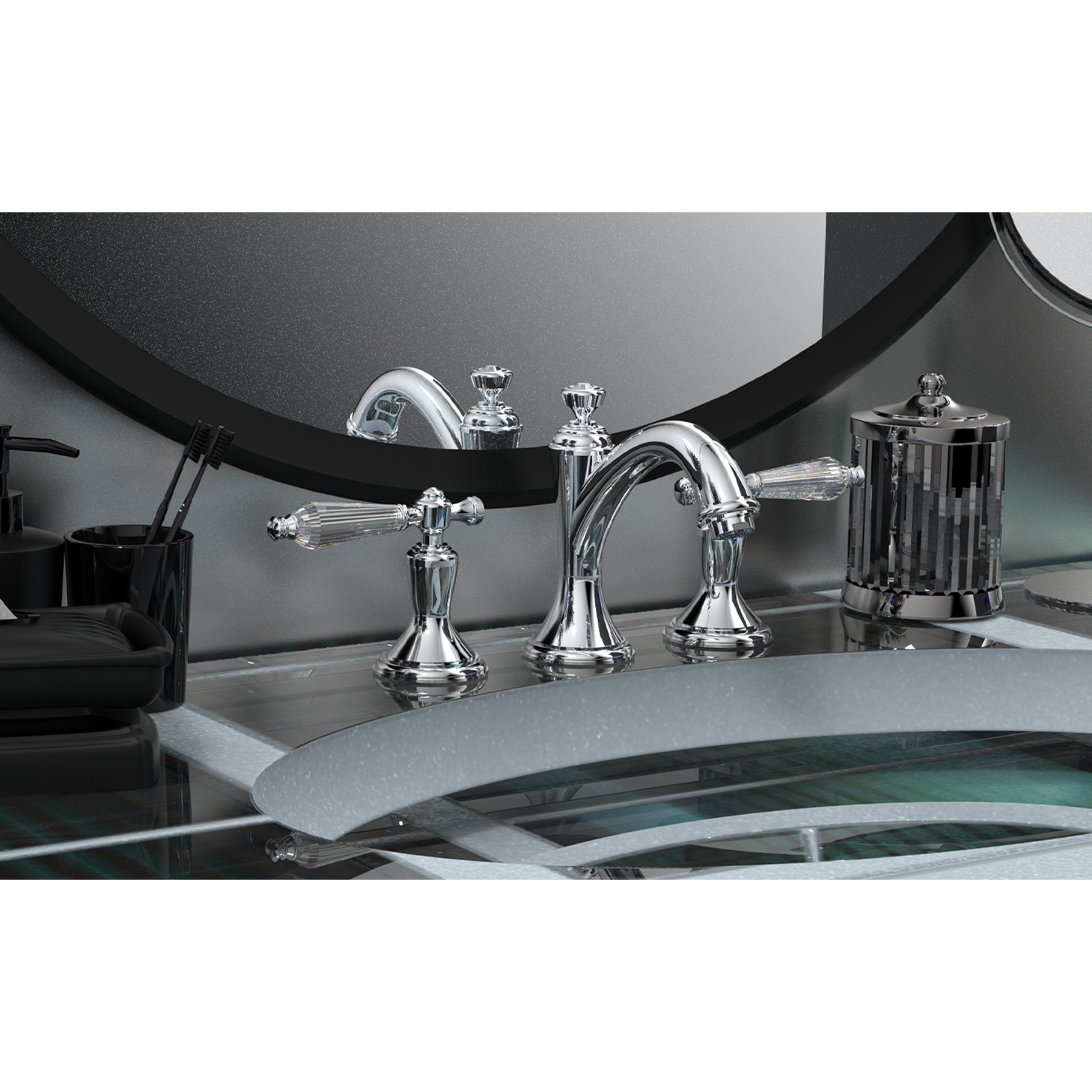 Klassica Crystal Collection: Defining Luxury in High End Bath Fixtures